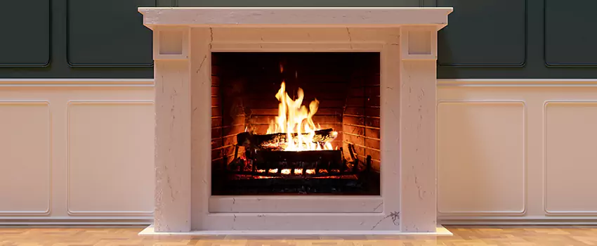 Decorative Electric Fireplace Installation in Cibolo, Texas