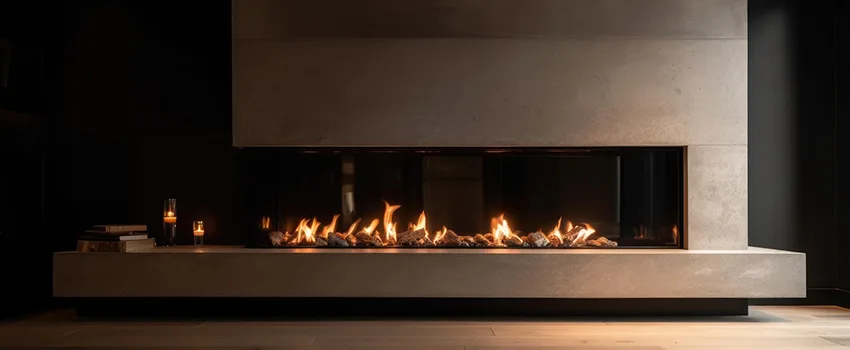 Gas Fireplace Ember Bed Design Services in Cibolo, Texas