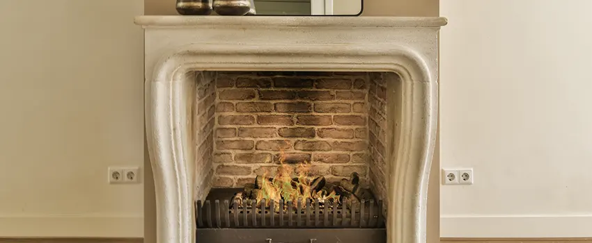 Vintage-style Fireplace Redesign in Cibolo, Texas