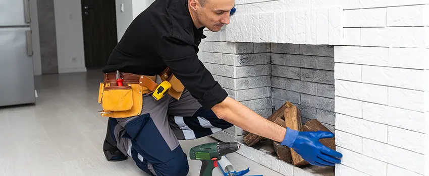 Fireplace Damaged Damper Frame Repair Services in Cibolo, Texas