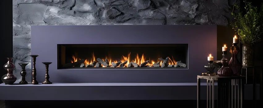 Ember Bed for Ventless Gas Fireplace in Cibolo, TX